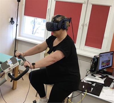 Inpatient post-COVID-19 rehabilitation program featuring virtual reality—Preliminary results of randomized controlled trial